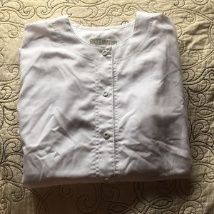 White long sleeve Grey’s Anatomy scrub top